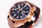 Pilot Chrono 377721 "Le Petit Prince" RG ZF 1:1 Best Edition on Brown Leather Strap A7750 - Image 3