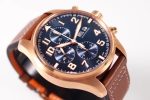 Pilot Chrono 377721 "Le Petit Prince" RG ZF 1:1 Best Edition on Brown Leather Strap A7750 - Image 5