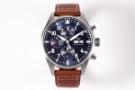 Pilot Chrono 377721 "Le Petit Prince" SS ZF 1:1 Best Edition on Brown Leather Strap A7750