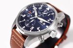 Pilot Chrono 377721 "Le Petit Prince" SS ZF 1:1 Best Edition on Brown Leather Strap A7750 - Image 3