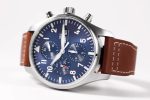 Pilot Chrono 377721 "Le Petit Prince" SS ZF 1:1 Best Edition on Brown Leather Strap A7750 - Image 5