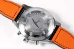 Pilot Chrono 3777 43mm V6 Maker 1:1 Best Edition Black Dial on Black Leather Strap ETA7750 - Image 9
