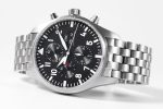 Pilot Chrono 2016 IW377710 ZF 1:1 Best Edition Black Dial on SS Bracelet A7750 V2 - Image 5