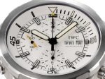 Aquatimer Chrono IW3768 SS NSF 1:1 Best Edition White Dial on Black Rubber Strap A7750 - Image 5