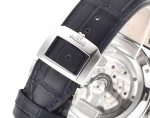 Polaris Chrono SS HKF Best Edition Black Dial on Black Leather Strap A752A - Image 8