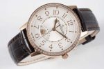 Rendez-Vous Night & Day RG GF 1:1 Best Edition White Dial Diamonds Bezel on Brown Leather Strap A898 - Image 2