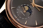 Master Ultra Thin Moon 136255J RG GF 1:1 Best Edition Gray Dial on Black Leather Strap A925 V3 - Image 5