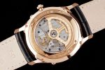 Master Ultra Thin Moon 136255J RG GF 1:1 Best Edition Gray Dial on Black Leather Strap A925 V3 - Image 6