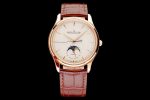 Jaeger-LeCoultre Replica Watches Master Ultra Thin Moon 1362520 White Dial Q8F A925 1:1 Fake watches