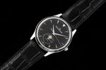 Jaeger-LeCoultre Replica Watches Master Ultra Thin Moon 1368470 Black Dial Q8F A925 1:1 Fake watches - Image 2