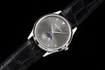 Jaeger-LeCoultre Replica Watches Master Ultra Thin Moon 1363540 Gray Dial Q8F A925 1:1 Fake watches - Image 2