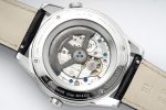 Polaris Geographic SS ZF 1:1 Best Edition Blue Textured Dial on Black Leather Strap A936 - Image 8