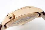 Master Geographic Real PR RG ZF 1:1 Best Edition White Dial on Brown Leather Strap A939 - Image 7