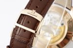 Master Geographic Real PR RG ZF 1:1 Best Edition White Dial on Brown Leather Strap A939 - Image 9