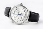 Master Geographic Real PR SS ZF 1:1 Best Edition White Dial on Black Leather Strap A939 - Image 5