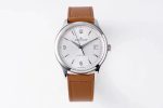 Master Control Q4018420 ZF 1:1 Best Edition White Dial on Brown Leather Strap A899