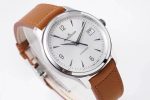 Master Control Q4018420 ZF 1:1 Best Edition White Dial on Brown Leather Strap A899 - Image 3