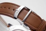 Master Control Q4018420 ZF 1:1 Best Edition White Dial on Brown Leather Strap A899 - Image 9