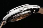 Master Ultra Thin Réserve de Marche SS GF 1:1 Best Edition Blue Dial on Black Leather Strap A938 - Image 8