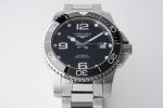 Conquest L3.840.4.56.6 Real Ceramic Bezel SS ZF 1:1 Best Edition Black Dial on SS Bracelet A2824 - Image 2
