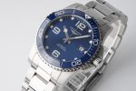 Conquest L3.840.4.56.6 Real Ceramic Bezel SS ZF 1:1 Best Edition Blue Dial on SS Bracelet A2824 - Image 2