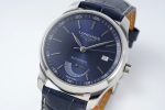 Master Power Reserve SS APSF 1:1 Best Edition Blue Dial on Blue Leather Strap AL602 - Image 3