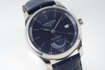 Master Power Reserve SS APSF 1:1 Best Edition Blue Dial on Blue Leather Strap AL602 - Image 4