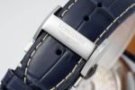 Master Power Reserve SS APSF 1:1 Best Edition Blue Dial on Blue Leather Strap AL602 - Image 9
