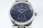 Master Moonphase SS APSF 1:1 Best Edition Blue Stick Dial on SS Bracelet AL899 - Image 2