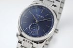 Master Moonphase SS APSF 1:1 Best Edition Blue Stick Dial on SS Bracelet AL899 - Image 3