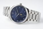 Master Moonphase SS APSF 1:1 Best Edition Blue Diamonds Dial on SS Bracelet AL899 - Image 5