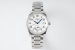 Master Power Reserve SS APSF 1:1 Best Edition White Dial on SS Bracelet AL602