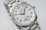 Master Power Reserve SS APSF 1:1 Best Edition White Dial on SS Bracelet AL602 - Image 4