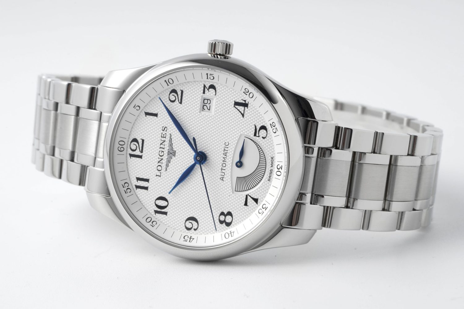 Master Power Reserve SS APSF 1:1 Best Edition White Dial on SS Bracelet AL602 - Image 5