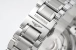 Master Power Reserve SS APSF 1:1 Best Edition White Dial on SS Bracelet AL602 - Image 6