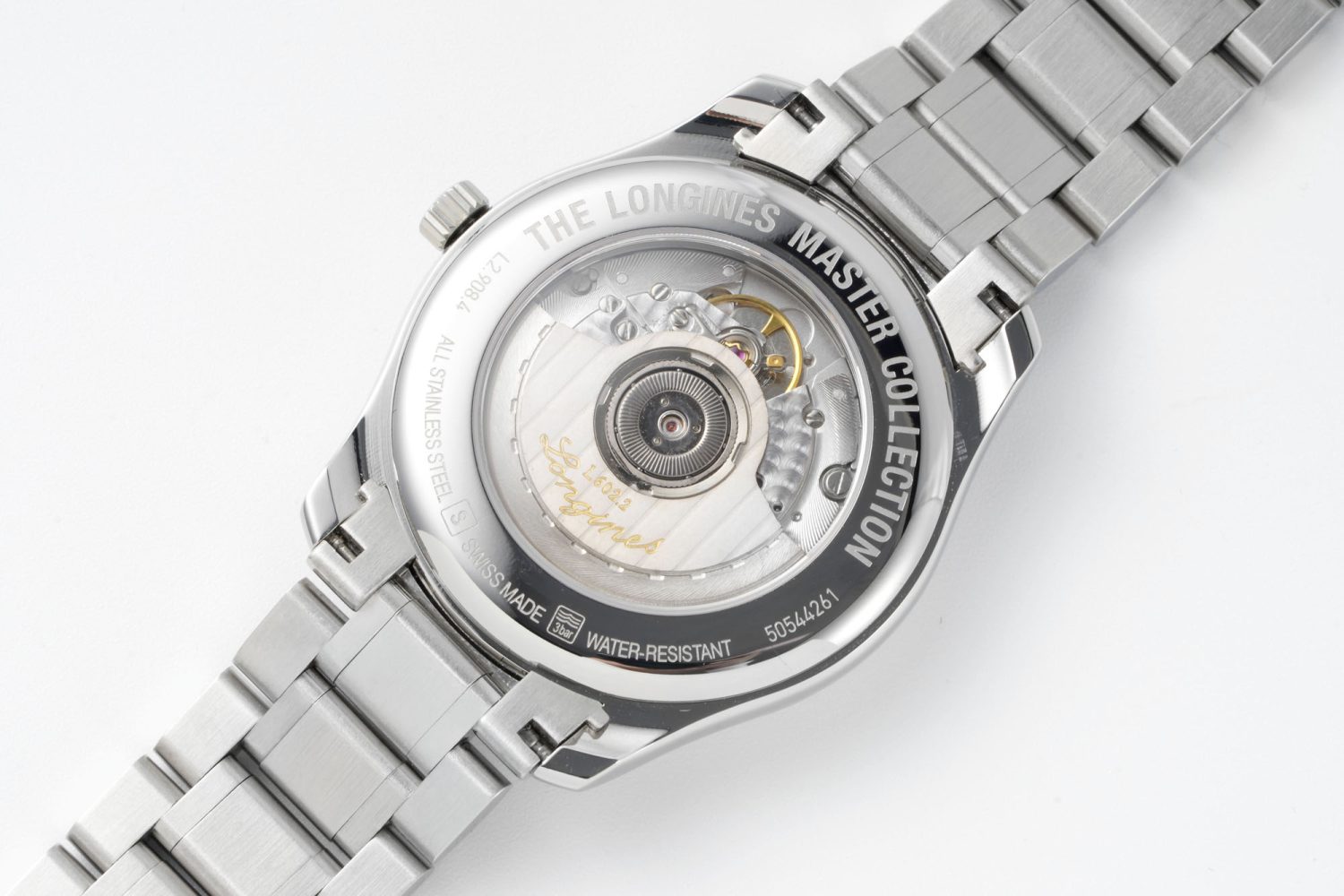 Master Power Reserve SS APSF 1:1 Best Edition White Dial on SS Bracelet AL602 - Image 9