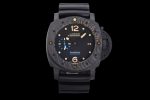 PAM616 Carbotech VSF Best Edition on Blue Logo Black Rubber Strap P.9000 Super Clone V3