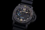 PAM616 Carbotech VSF Best Edition on Blue Logo Black Rubber Strap P.9000 Super Clone V3 - Image 3
