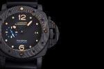 PAM616 Carbotech VSF Best Edition on Blue Logo Black Rubber Strap P.9000 Super Clone V3 - Image 4