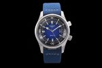 Longines Legend Diver SS OSF 1:1 Best Edition Blue Dial on Nylon Claded Leather Strap A2824