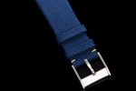 Longines Legend Diver SS OSF 1:1 Best Edition Blue Dial on Nylon Claded Leather Strap A2824 - Image 8
