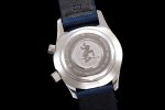Longines Legend Diver SS OSF 1:1 Best Edition Blue Dial on Nylon Claded Leather Strap A2824 - Image 9