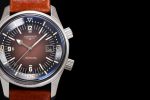 Longines Legend Diver SS OSF 1:1 Best Edition Brown Dial on Leather Strap A2824 - Image 4