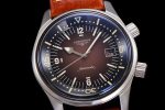 Longines Legend Diver SS OSF 1:1 Best Edition Brown Dial on Leather Strap A2824 - Image 5