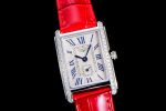 DolceVita 23mm Ladies Watch 8848F 1:1 Best Edition White Dial on Red Leather Strap Swiss Quartz - Image 2