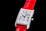 DolceVita 23mm Ladies Watch 8848F 1:1 Best Edition White Dial on Red Leather Strap Swiss Quartz - Image 3