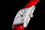 DolceVita 23mm Ladies Watch 8848F 1:1 Best Edition White Dial on Red Leather Strap Swiss Quartz - Image 6