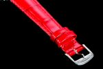 DolceVita 23mm Ladies Watch 8848F 1:1 Best Edition White Dial on Red Leather Strap Swiss Quartz - Image 8