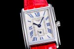 DolceVita 23mm Ladies Watch 8848F 1:1 Best Edition White Dial on Red Leather Strap Swiss Quartz - Image 5