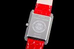 DolceVita 23mm Ladies Watch 8848F 1:1 Best Edition White Dial on Red Leather Strap Swiss Quartz - Image 9